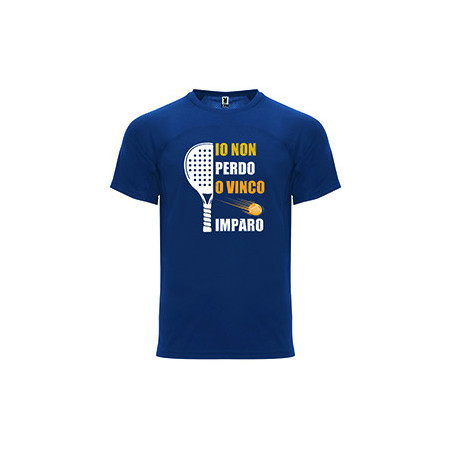 T-shirt - "Io non perdo o vinco, imparo"