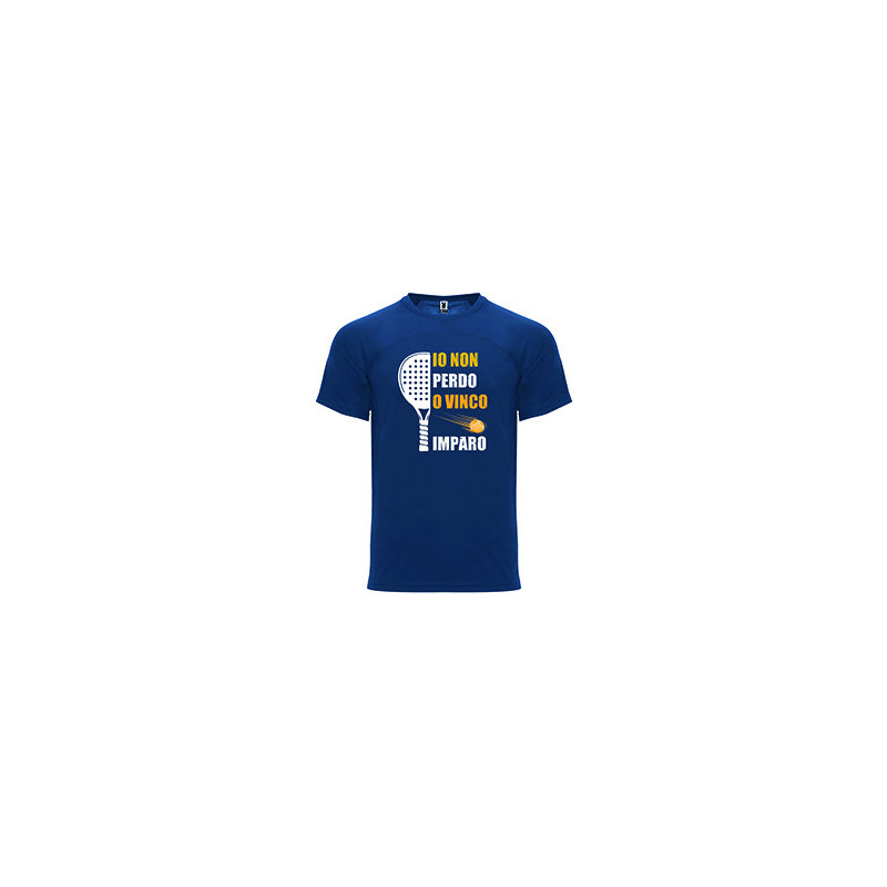 T-shirt - "Io non perdo o vinco, imparo"
