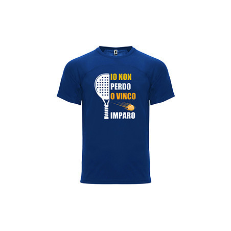 T-shirt - "Io non perdo o vinco, imparo"