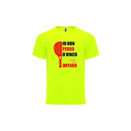 T-shirt - "Io non perdo o vinco, imparo"