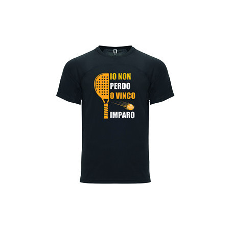 T-shirt - "Io non perdo o vinco, imparo"
