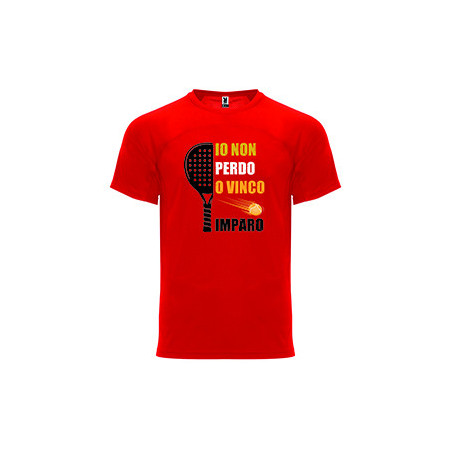 T-shirt - "Io non perdo o vinco, imparo"