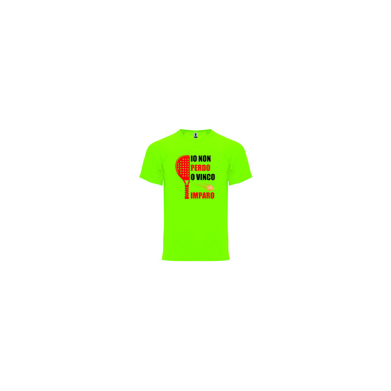 T-shirt - "Io non perdo o vinco, imparo"