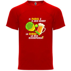 T-shirt - "Padel & Birra"