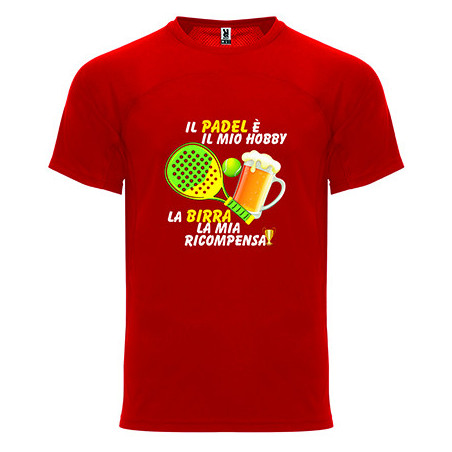 T-shirt - "Padel & Birra"