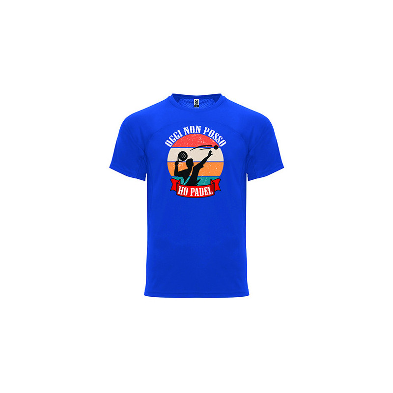 T-shirt - "Oggi non posso, ho padel"