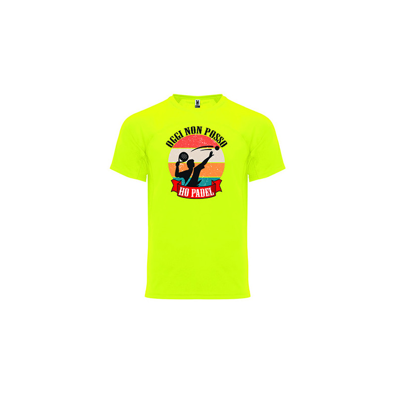T-shirt - "Oggi non posso, ho padel"