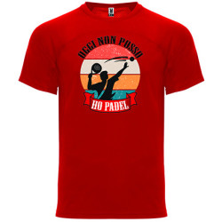 T-shirt - "Oggi non posso, ho padel"