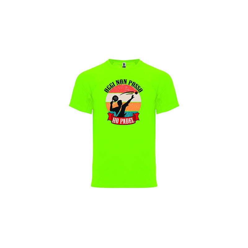 T-shirt - "Oggi non posso, ho padel"