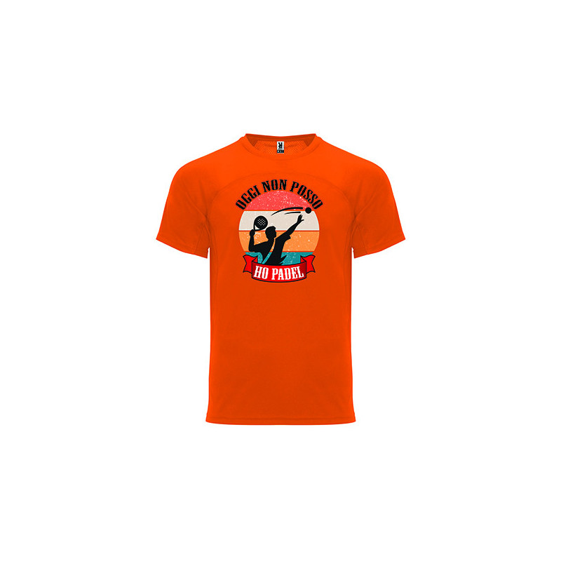 T-shirt - "Oggi non posso, ho padel"