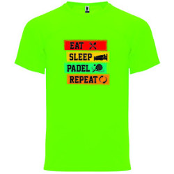 T-shirt - "Eat Sleep Padel Repeat"