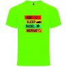 T-shirt - "Eat Sleep Padel Repeat"