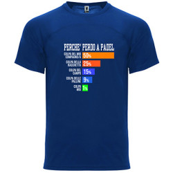 T-shirt - "Perché perdo a padel"