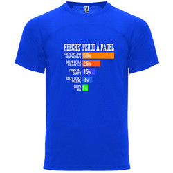 T-shirt - "Perché perdo a padel"