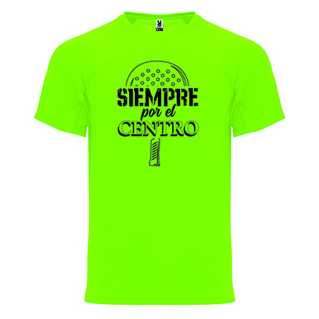 T-shirt - "Siempre por el centro"