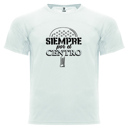 T-shirt - "Siempre por el centro"