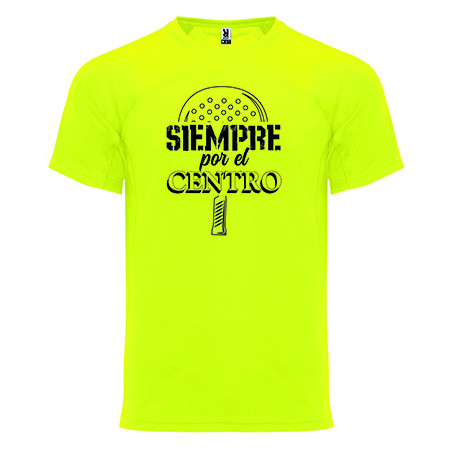 T-shirt - "Siempre por el centro"