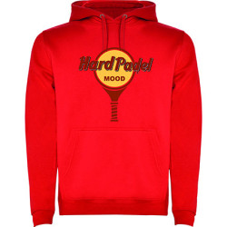 Felpa con capuccio - "Hard Padel Mood"