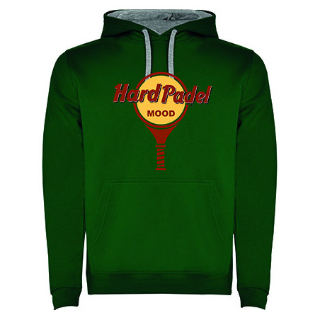 Felpa con capuccio - "Hard Padel Mood"