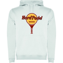 Felpa con capuccio - "Hard Padel Mood"