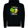 Felpa con capuccio - "Padel & Birra"