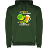 Felpa con capuccio - "Padel & Birra"