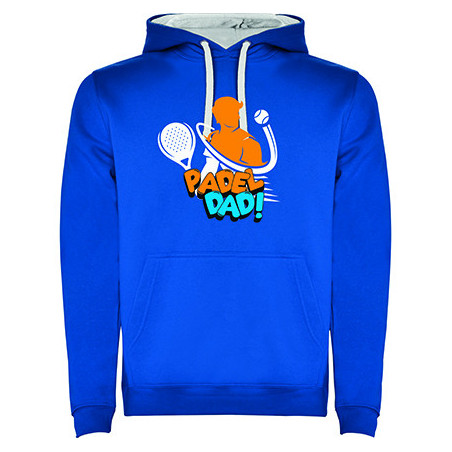 Felpa con capuccio - "Padel Dad 2"