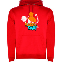 Felpa con capuccio - "Padel Dad 2"