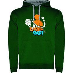 Felpa con capuccio - "Padel Dad 2"
