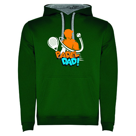 Felpa con capuccio - "Padel Dad 2"