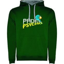 Felpa con capuccio - "Padel Psyco"