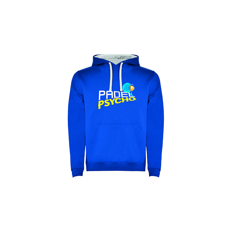 Felpa con capuccio - "Padel Psyco"