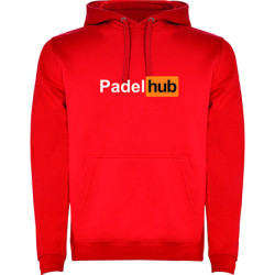 Felpa con capuccio - "Padel Hub"