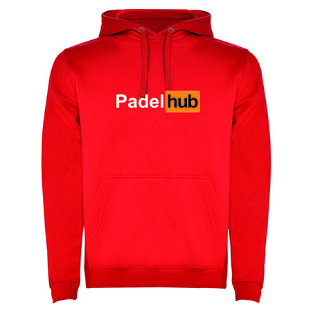 Felpa con capuccio - "Padel Hub"