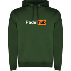 Felpa con capuccio - "Padel Hub"
